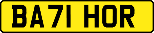 BA71HOR