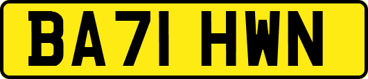 BA71HWN