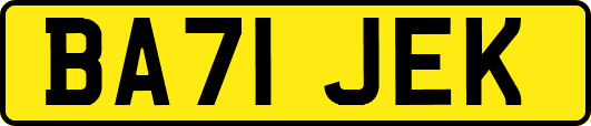 BA71JEK