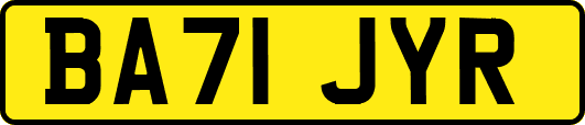 BA71JYR
