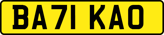 BA71KAO