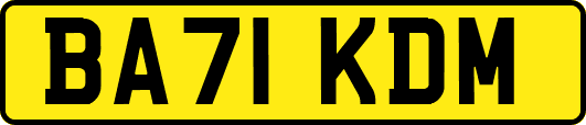 BA71KDM