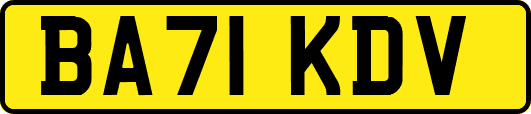 BA71KDV