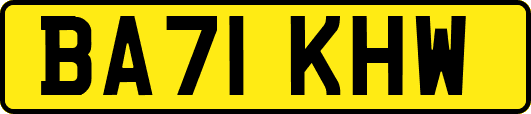 BA71KHW