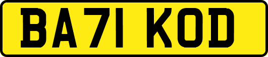 BA71KOD