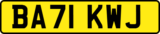 BA71KWJ