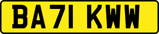 BA71KWW