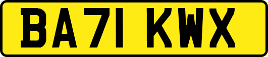 BA71KWX
