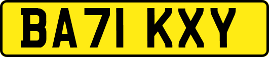 BA71KXY