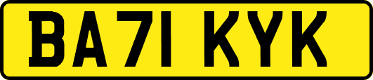 BA71KYK