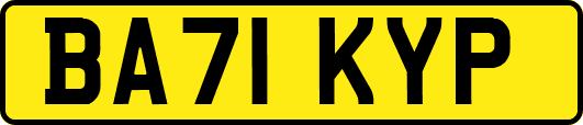 BA71KYP
