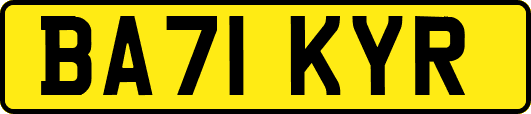 BA71KYR