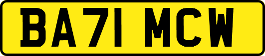 BA71MCW
