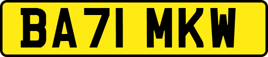 BA71MKW