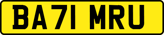 BA71MRU