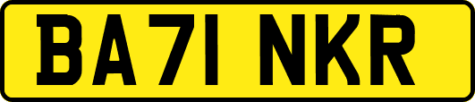BA71NKR