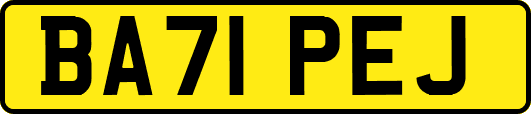 BA71PEJ