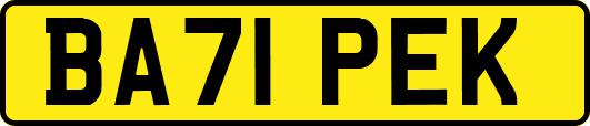BA71PEK