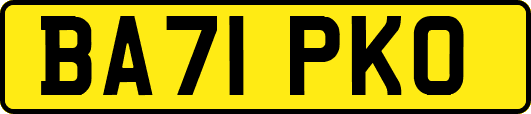 BA71PKO
