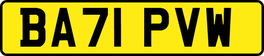 BA71PVW