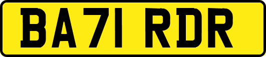 BA71RDR