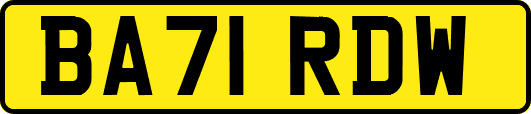 BA71RDW