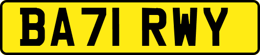BA71RWY