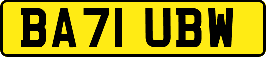 BA71UBW