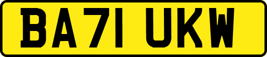 BA71UKW