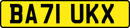 BA71UKX