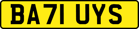BA71UYS