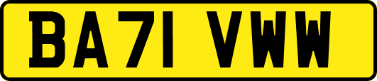 BA71VWW