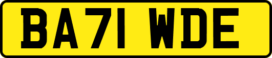 BA71WDE