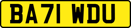 BA71WDU