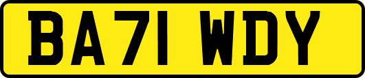 BA71WDY