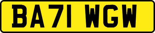BA71WGW