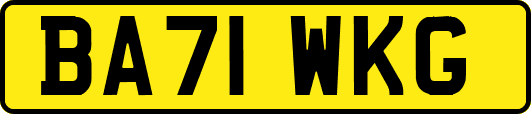 BA71WKG