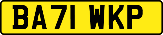 BA71WKP