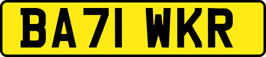 BA71WKR