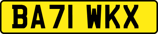 BA71WKX