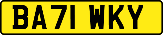 BA71WKY