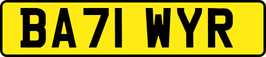 BA71WYR