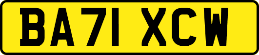 BA71XCW