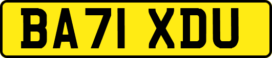 BA71XDU