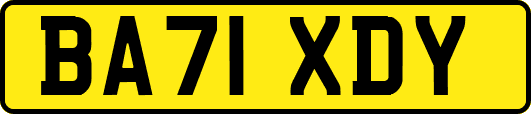 BA71XDY