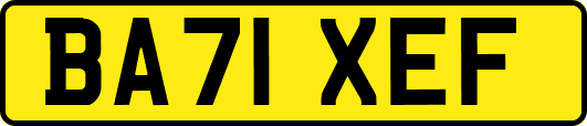 BA71XEF