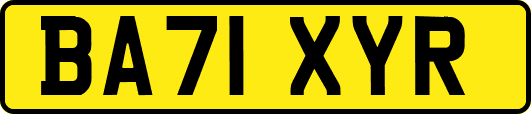 BA71XYR