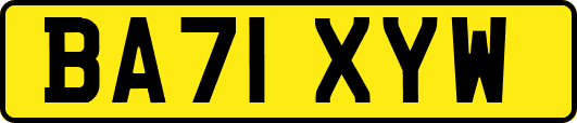 BA71XYW