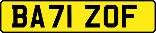 BA71ZOF