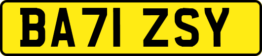 BA71ZSY